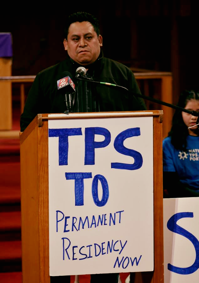 My wife is a TPS Recipient and she work hard in this country, We both work hard to bring food to the table, to provide for our kids. it will be a tragedy if she get deported.

I don't know how we will handle a situation like that, we don't want to go true that ecenery, our kids born in U.S and they deserve to stay here with their mother and father, My kids depend from us. We own a house, We follow the law. We being paying for the TPS permit every 18 months and we have to go true a scrutiny process, if in the screening process we have any mistake including a Ticket it can put us in deportation proceeding. We the TPS Holder are people of a goodwill. and we looking forward to see that TPS become Permanent Residency soon. Godofredo Said
